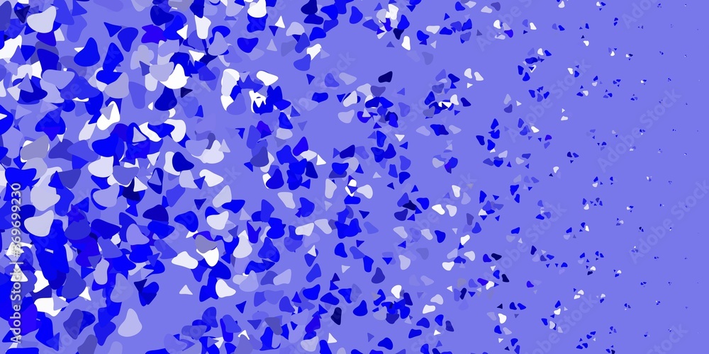 Light blue vector pattern with abstract shapes. Light blue vector pattern with abstract shapes.