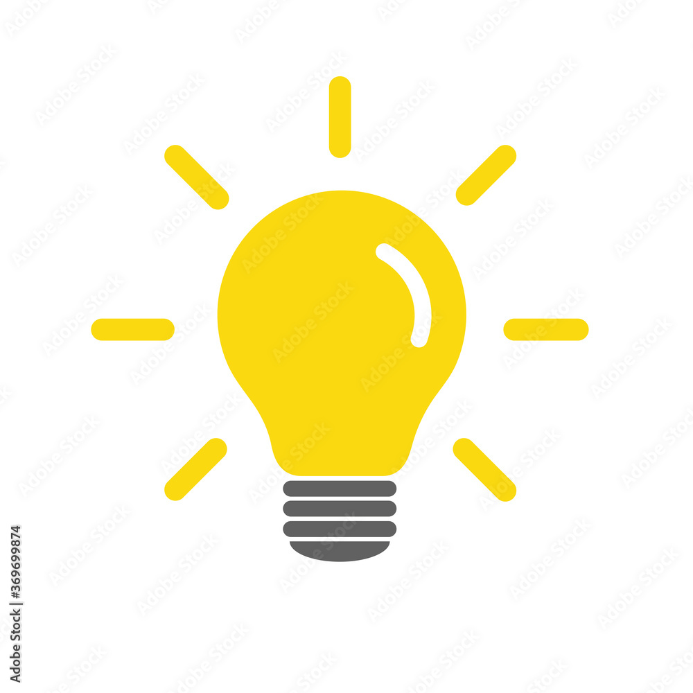 The light bulb is full of ideas And creative thinking, analytical thinking for processing. Light bulb icon vector. ideas symbol illustration. The light bulb is full of ideas And creative thinking, analytical thinking for processing. Light bulb icon vector. ideas symbol illustration.