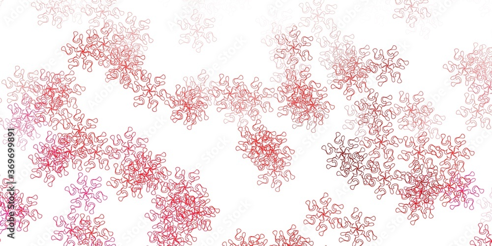 Light pink vector natural backdrop with flowers. Light pink vector natural backdrop with flowers.