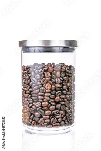 Coffee jar.