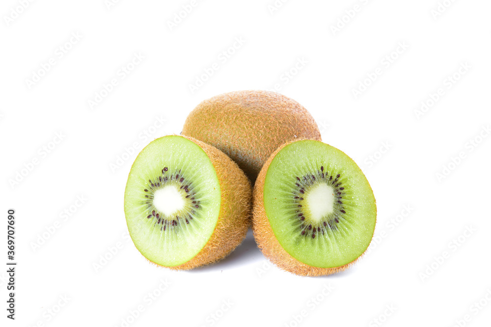 kiwi fruit isolated on white background kiwi fruit isolated on white background