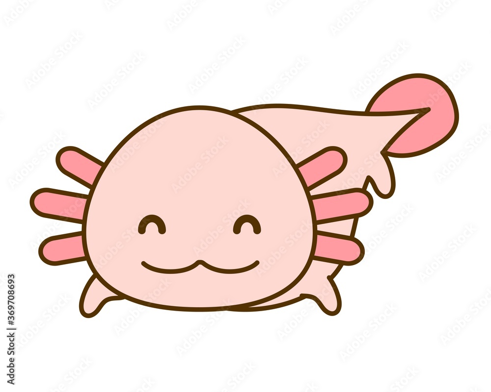 ウーパールーパーのイラスト Stock Vector Adobe Stock ウーパールーパーのイラスト Stock Vector Adobe Stock