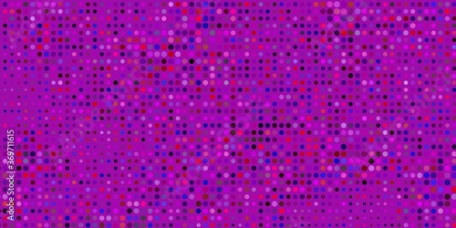 Light Multicolor vector background with spots. Abstract colorful disks on simple gradient background. Pattern for wallpapers, curtains.