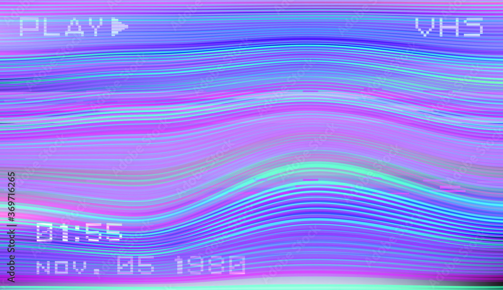 Retro VHS Background