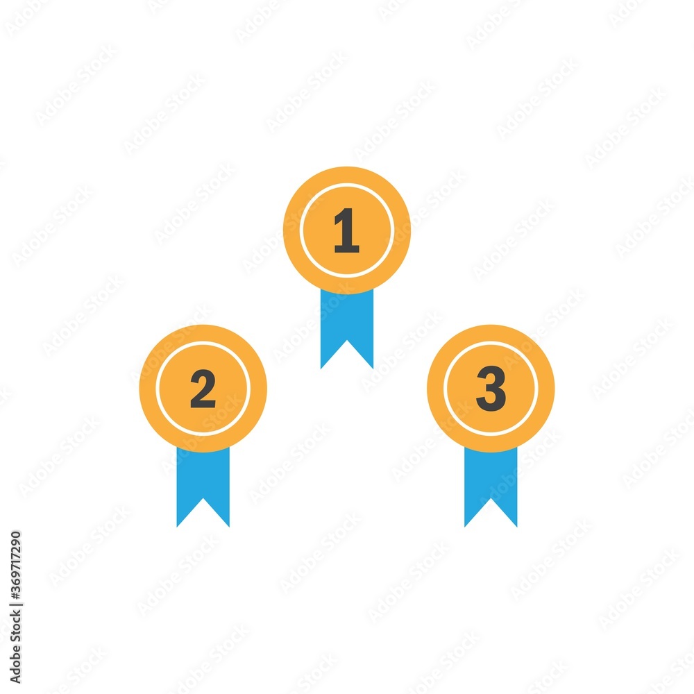 Medallion vector template Medallion vector template