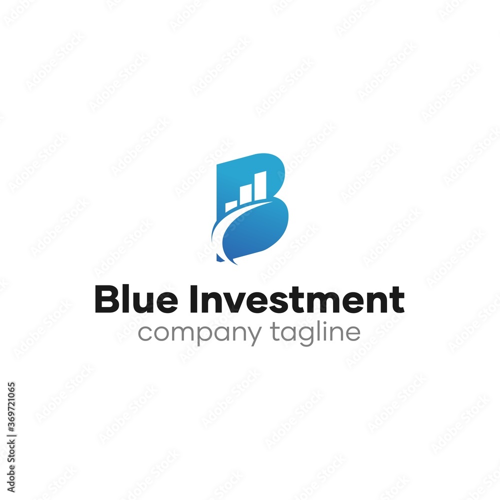 Financial B Letter Logo Design Vector Idea Financial B Letter Logo Design Vector Idea