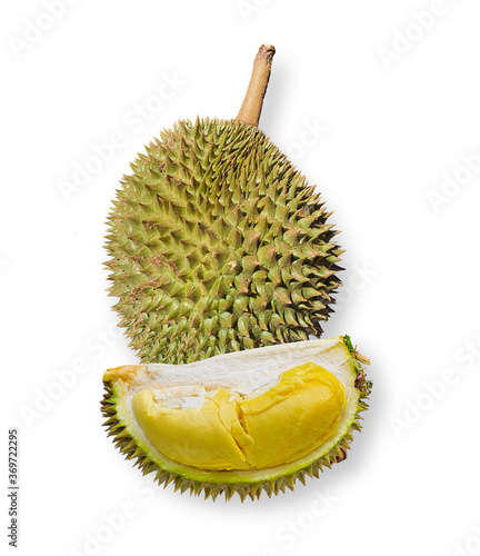fresh healthy durian fruit food in thailand