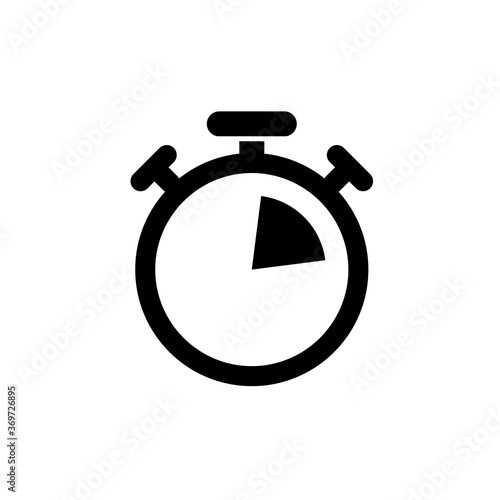 Stopwatch Timer Icon Vector Illustration