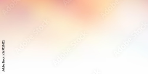Light blue, yellow vector gradient blur background.