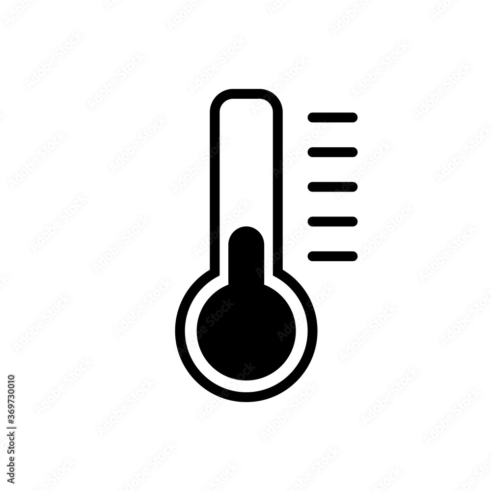 Temperature Thermometer Icon Vector Illustration Temperature Thermometer Icon Vector Illustration