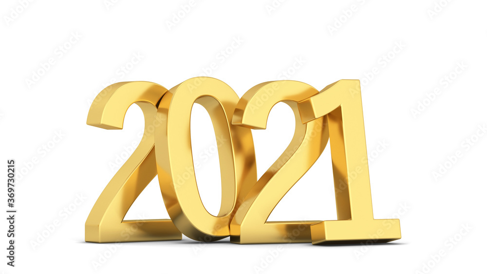 2021 text. New year sign 2021 text. New year sign