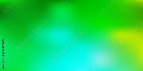 Light blue, green vector blur drawing.