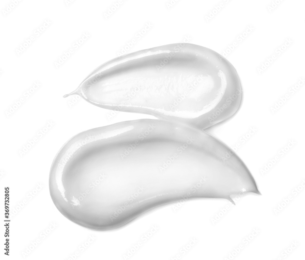 Cosmetic cream isolated on white Cosmetic cream isolated on white