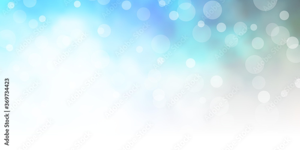 Light Blue, Green vector pattern with circles. Abstract colorful disks on simple gradient background. Design for posters, banners. Light Blue, Green vector pattern with circles. Abstract colorful disks on simple gradient background. Design for posters, banners.