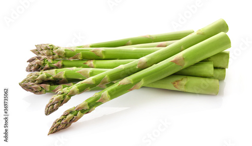 Fresh ripe asparagus, healthy food