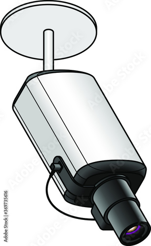 A security/surveillance camera.