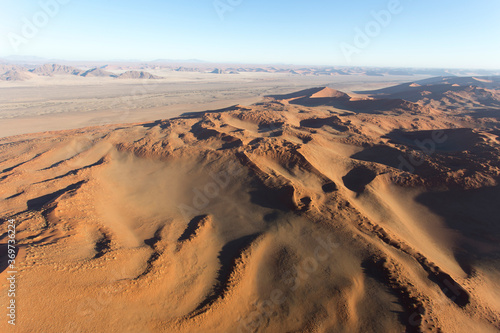 A nice sossusvlei helicopter view photo