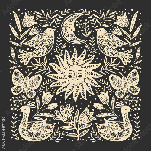 Scandinavian flora and fauna