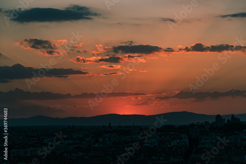 Atardecer en las sierras de Madrid - España.
sunset in the mountains of Madrid - Spain.