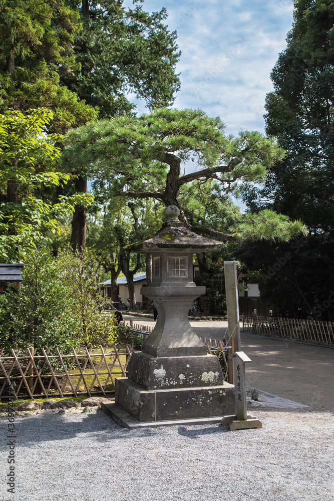 Statue at the grounds of Kotoku-in Temple, Kamakura, Kanagawa Prefecture, Japan