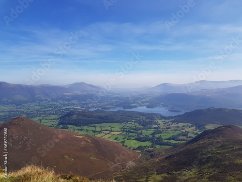 View over Derwent Water, Lake District National Park. © Nathan
