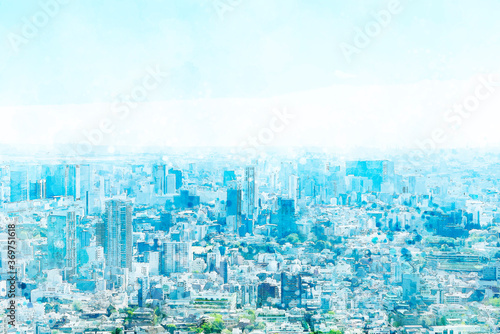 東京の都市風景