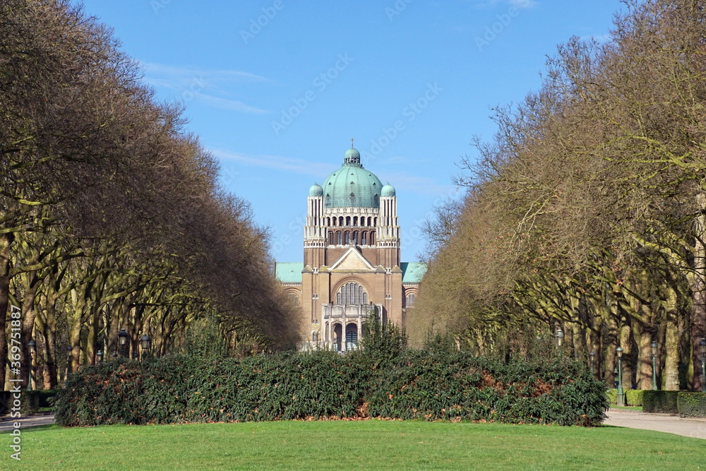 National Basilica of Sacred Heart In Koekelberg Brussels Belgium