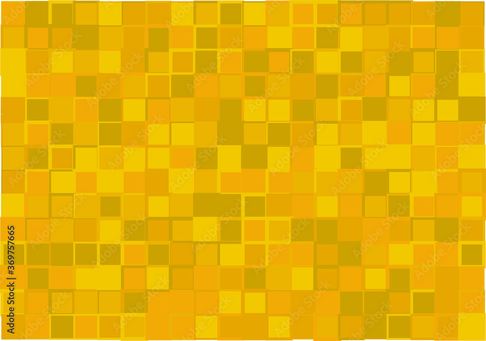 Mosaic from vector squares with trendy orange and yellow colors and different sized borders in shades of yellow for web, cover, wrapping paper, art, etc. backgrounds Mosaic from vector squares with trendy orange and yellow colors and different sized borders in shades of yellow for web, cover, wrapping paper, art, etc. backgrounds