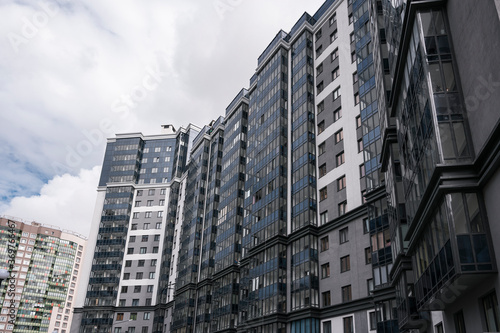 modern residential buildings in Russia