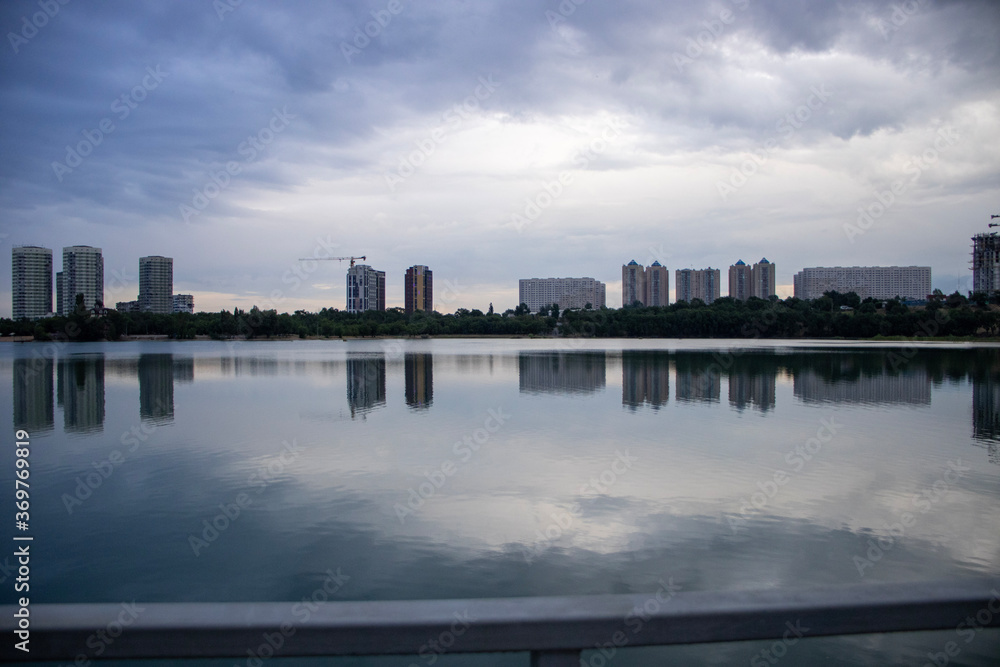 Naklejka premium new york city skyline