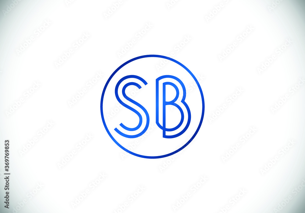 S B Initial Letter Logo Design Vector Template. S B monogram Logo.
S B Initial Letter Logo Design Vector Template. S B monogram Logo.