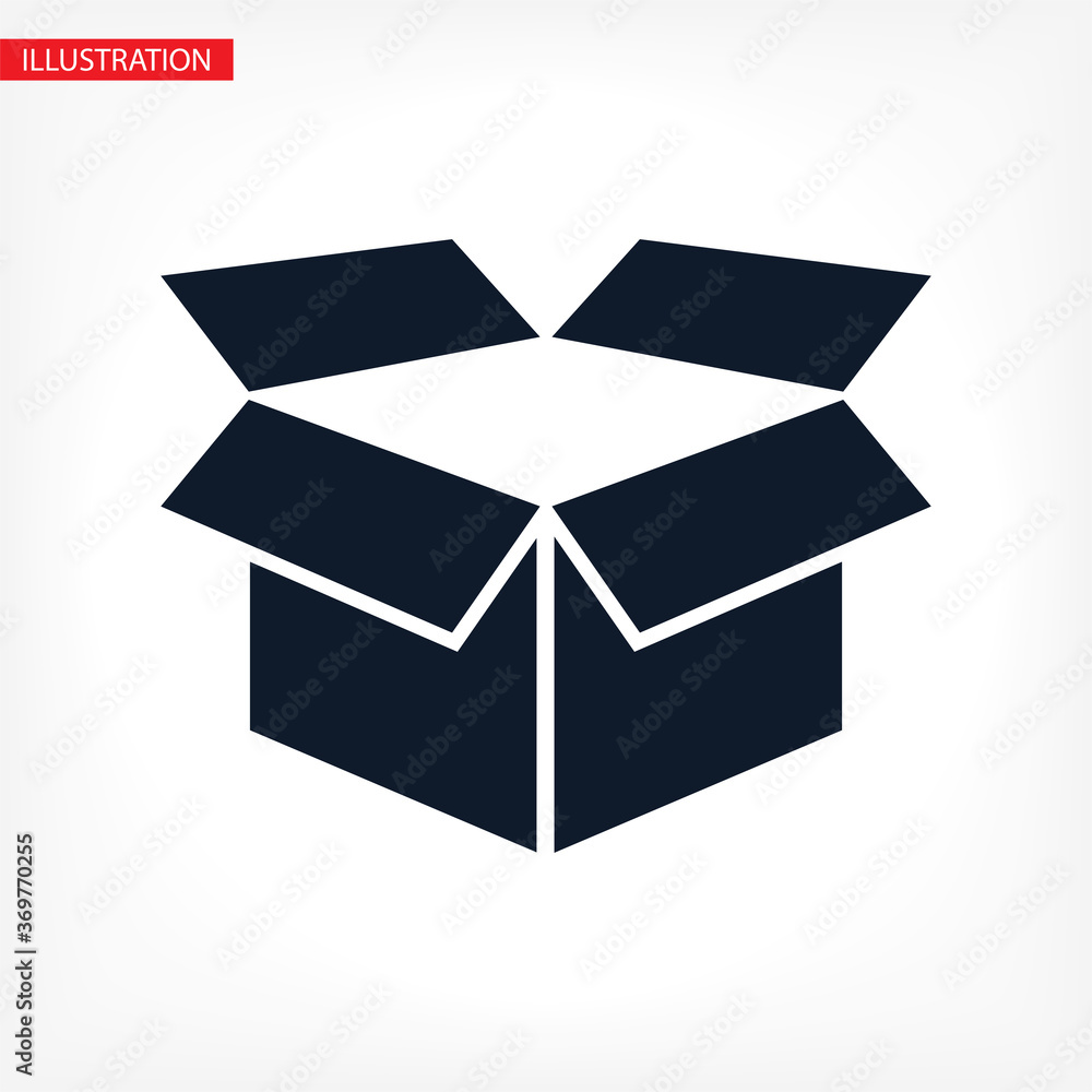 Box vector icon or logo in modern line style. vector icon High quality black outline pictogram for website design and mobile apps vector icon. Vector illustration on a background. Box vector icon or logo in modern line style. vector icon High quality black outline pictogram for website design and mobile apps vector icon. Vector illustration on a background.