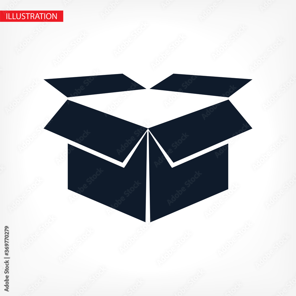 Box vector icon or logo in modern line style. vector icon High quality black outline pictogram for website design and mobile apps vector icon. Vector illustration on a background. Box vector icon or logo in modern line style. vector icon High quality black outline pictogram for website design and mobile apps vector icon. Vector illustration on a background.