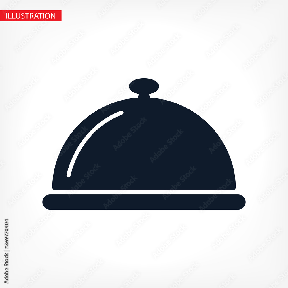Restaurant cloche vector icon , design Restaurant cloche . illustration Restaurant cloche . Best Restaurant cloche Restaurant cloche vector icon , design Restaurant cloche . illustration Restaurant cloche . Best Restaurant cloche