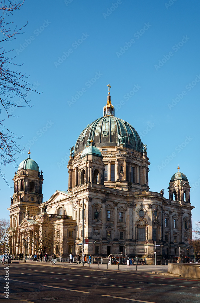 Germany. Berlin. Berlin Cathedral. February 16, 2018