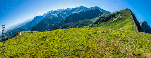 Foto Panoramic photo of Western Tatras, Slovakia