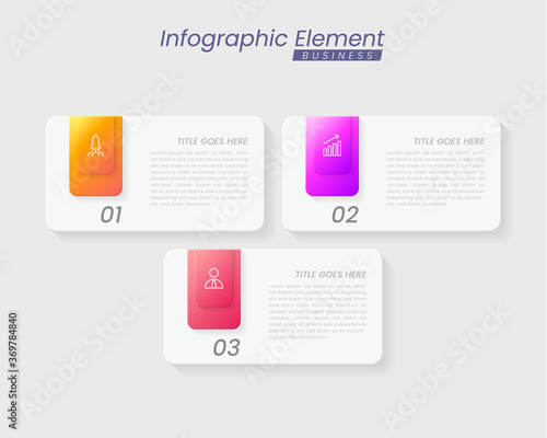Infographic template with steps for success. presentation with line icons, organization element chart process template with editable text. options for brochure, diagram, workflow, timeline, web design