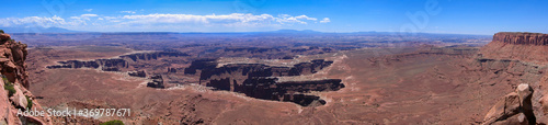 Canyonlands and Green River at Moab, USA