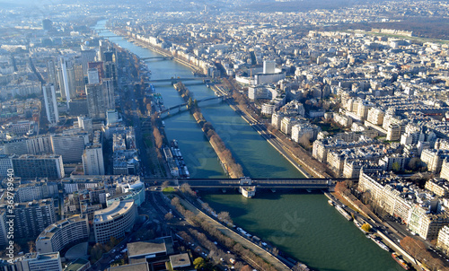 Walk in the streets of Paris. Landmarks of Paris. France © Valeriia