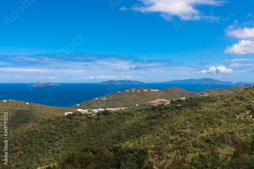 View of Saint Thomas, U.S. Virgin Islands, Caribbean