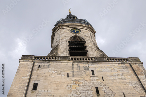 The Belfry in Amiens (Le Beffroi d'Amiens, dating from 15C), Picardy, Somme, France. Le Beffroi d'Amiens is a UNESCO World Heritage site. photo