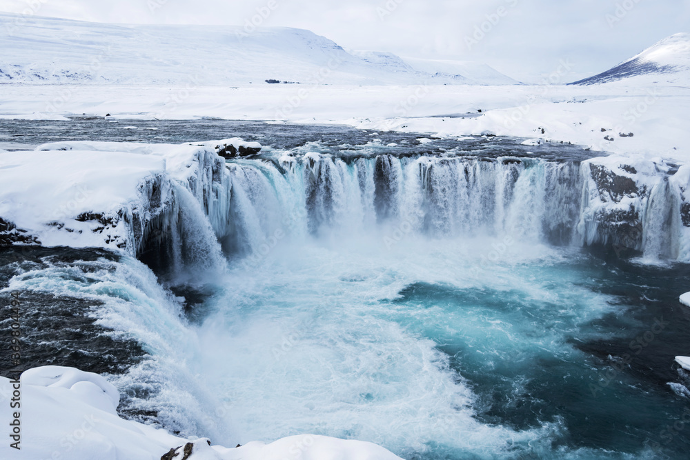 Iceland Wasserfall