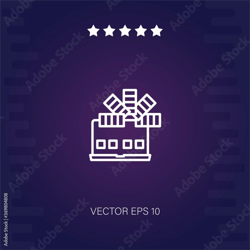 templates vector icon modern illustration