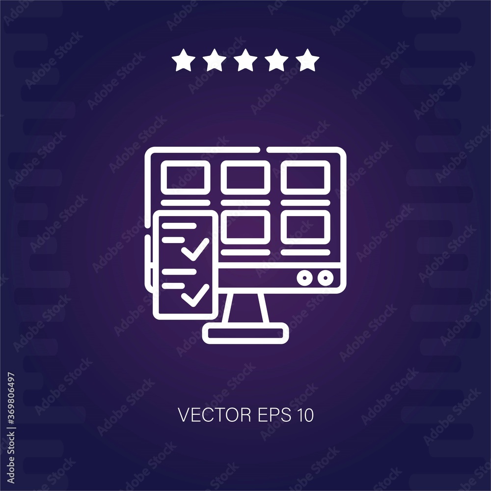 resume vector icon modern illustration resume vector icon modern illustration