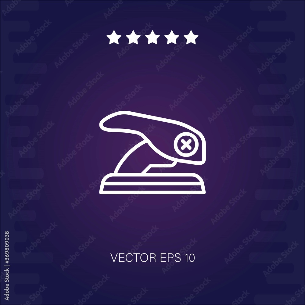 stapler vector icon modern illustration stapler vector icon modern illustration