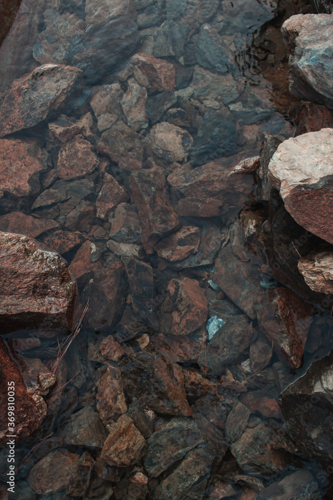 Rocks underwater Rocks underwater