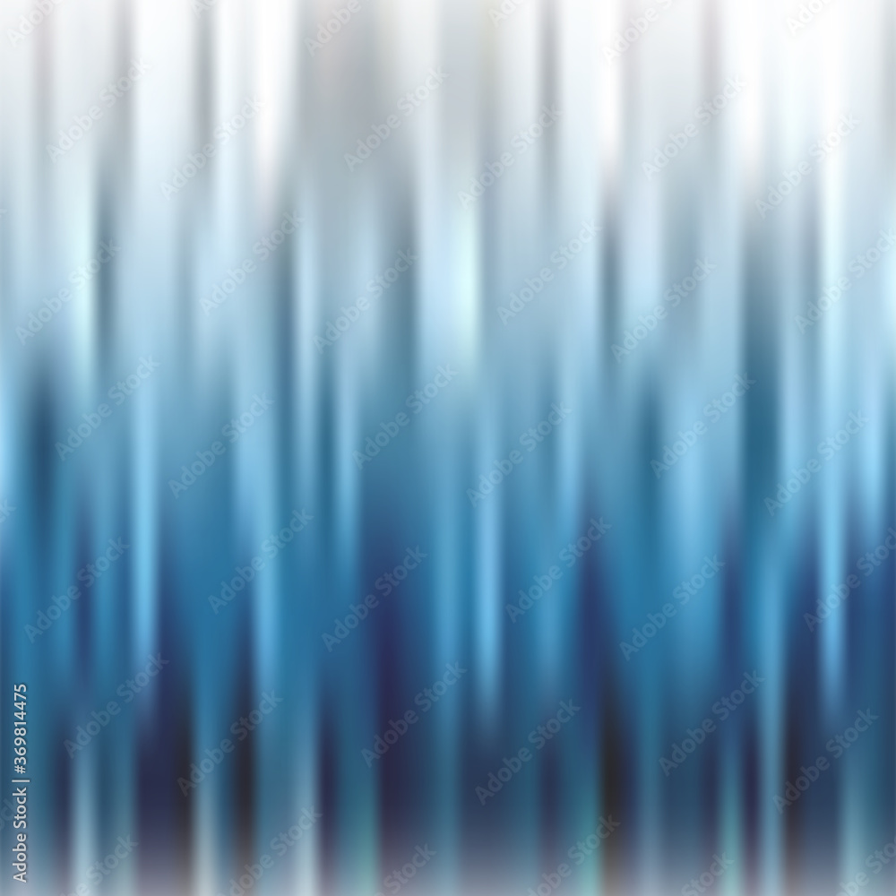 Abstract watercolor blurred gradient blue background. Vector graphic.