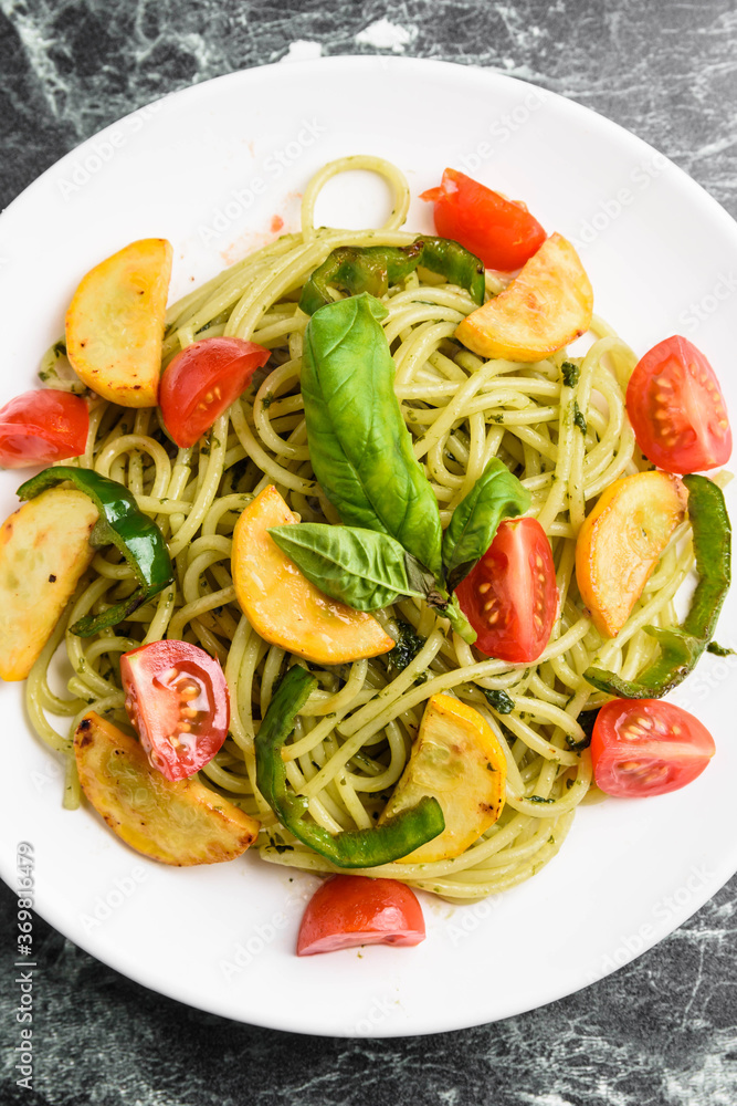 夏野菜パスタ 夏野菜パスタ