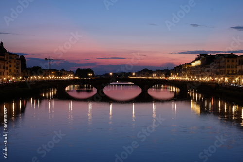 travel in Italy Florence Arno