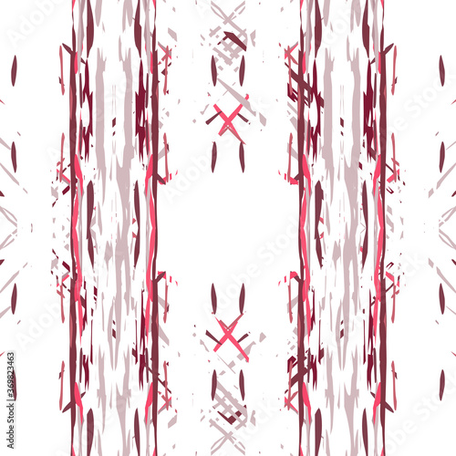 Batik, Hand Drawn. Paint Texture Seamless 